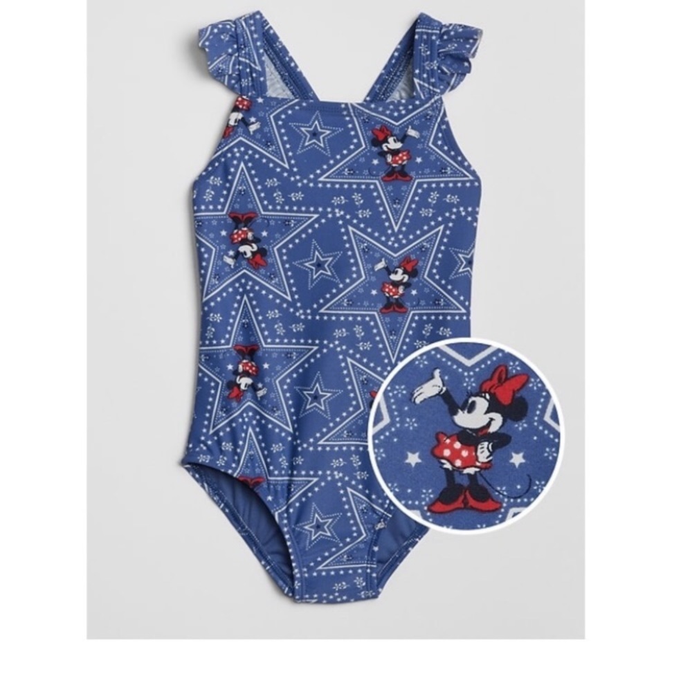 NWT Gap Disney Minnie Mouse swimsuit